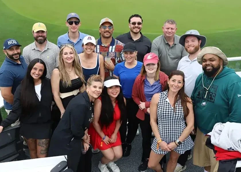 Petroplan Team at the Houston Open